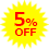 5%OFF